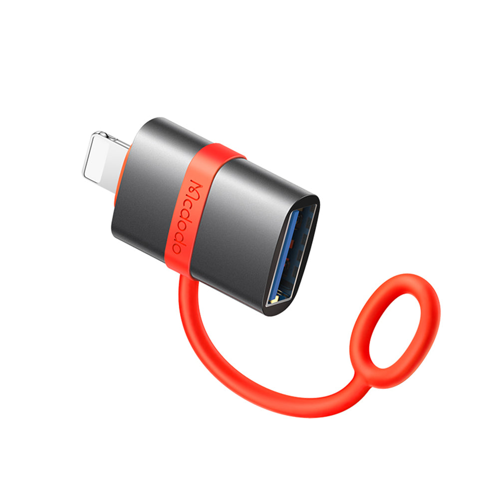 OTG Lightning - USB-A McDodo OT-2600 adapter, Grå