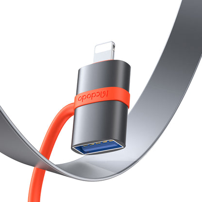 OTG Lightning - USB-A McDodo OT-2600 adapter, Grå