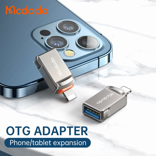 OTG Lightning - USB-A McDodo OT-8600, Grå