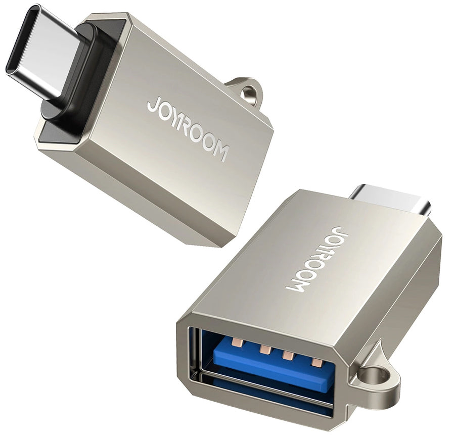 OTG Adapter USB-C - USB-A Joyroom S-H151, Sølv