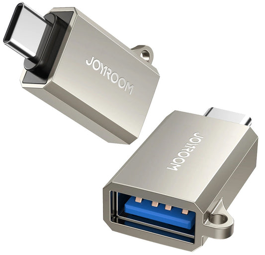 OTG Adapter USB-C - USB-A Joyroom S-H151, Sølv