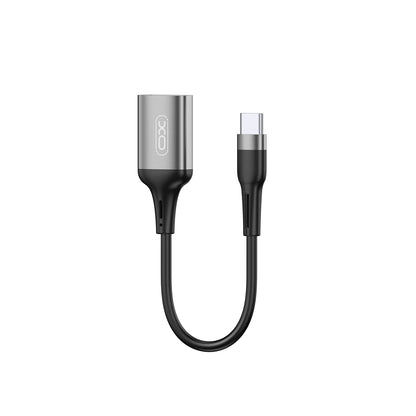 OTG Adapter USB-C - USB-A XO Design NB201, Sort