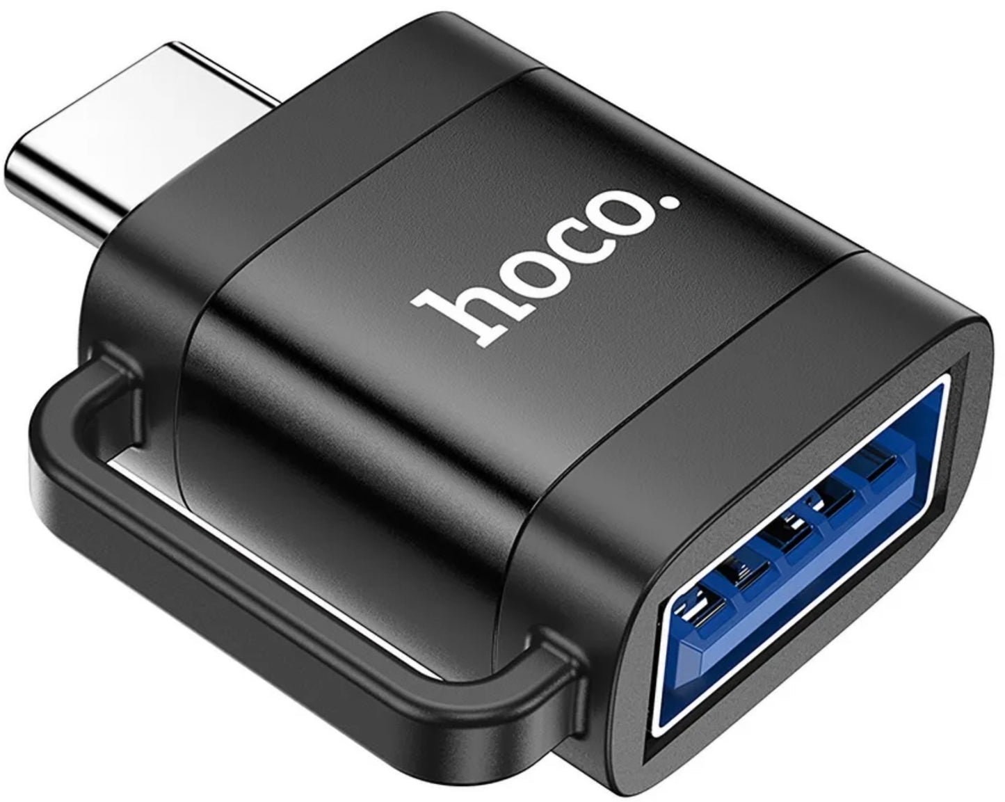 OTG Adapter USB-C - USB-A HOCO UA31C, Sort