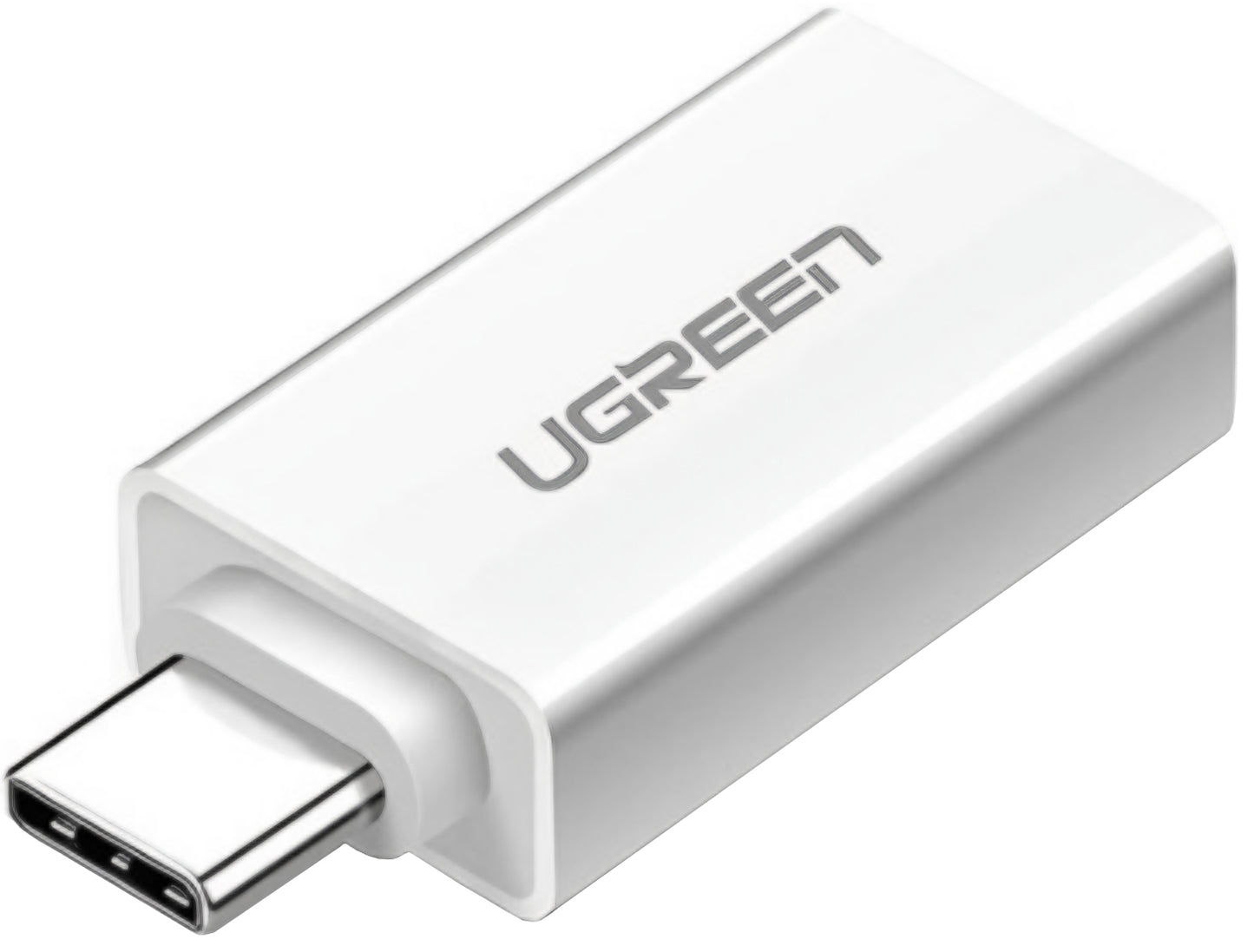 OTG Adapter USB-C - USB-A UGREEN US173, Hvid