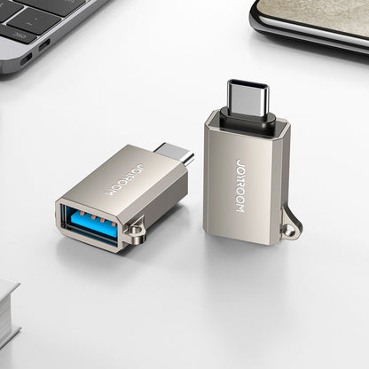 OTG Adapter USB-C - USB-A Joyroom S-H151, Sølv