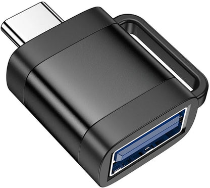 OTG Adapter USB-C - USB-A HOCO UA31C, Sort