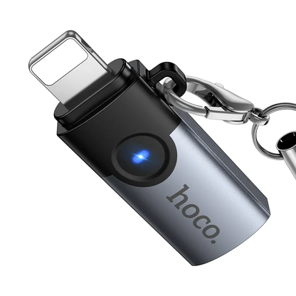 USB-C til Lightning Data- og Opladeradapter HOCO UA46A, Grå