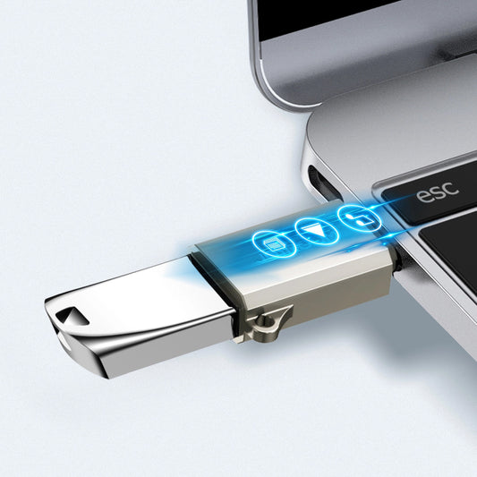OTG Adapter USB-C - USB-A Joyroom S-H151, Sølv