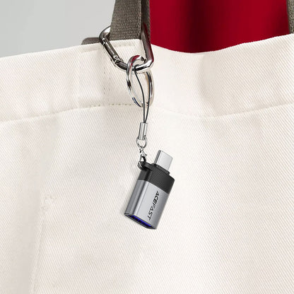 OTG Adapter USB-C - USB-A Acefast J7, Grå