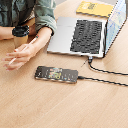 Adapter til Data og Opladning USB-C - USB-A McDodo OT-7580, Sort