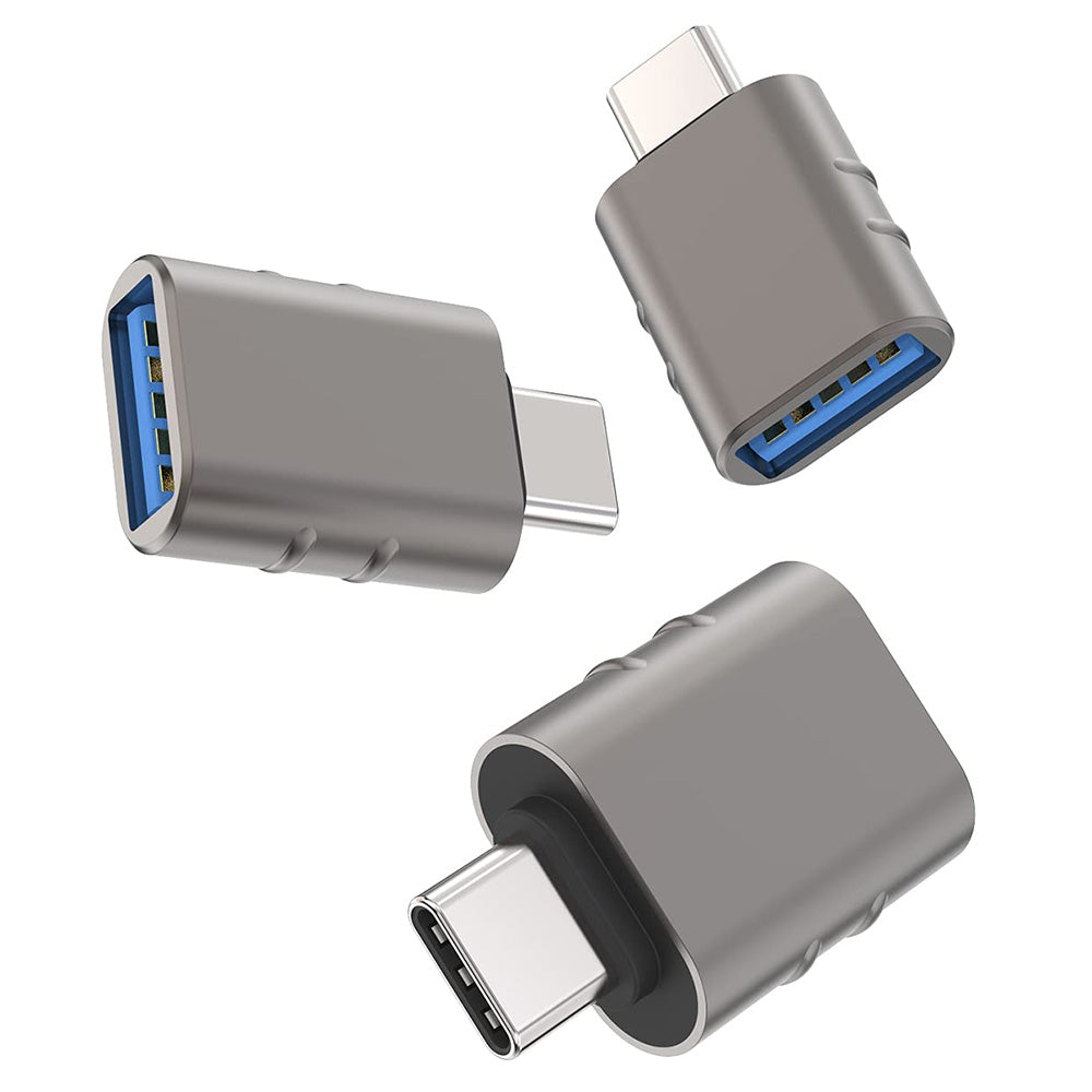OTG Adapter USB-C - USB-A Techsuit A10 SlateVolt, Grå