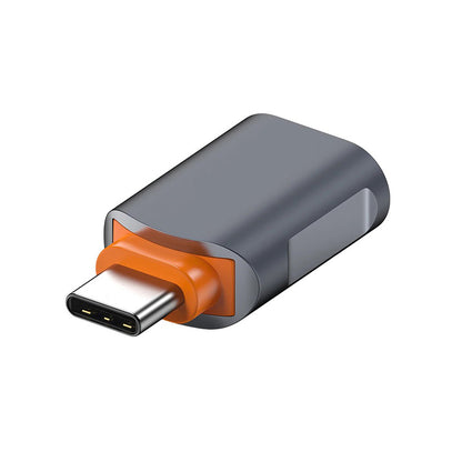 OTG Adapter USB-C - USB-A Techsuit A9 SlateVolt, Grå Orange