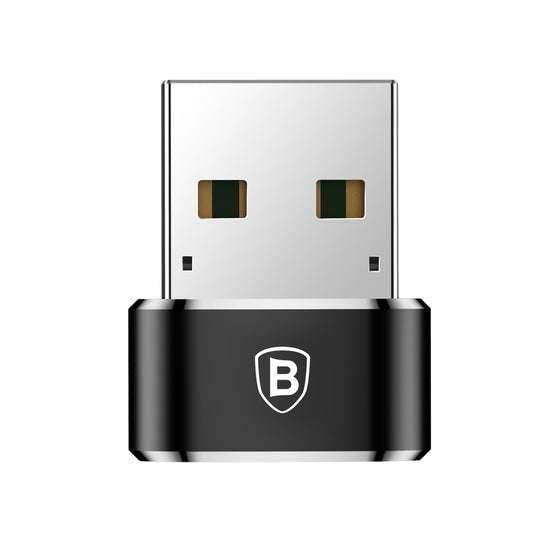 USB-C til USB-A Baseus USB-C til USB-A opladnings- og dataadapter, sort CAAOTG-01 CAAOTG-01