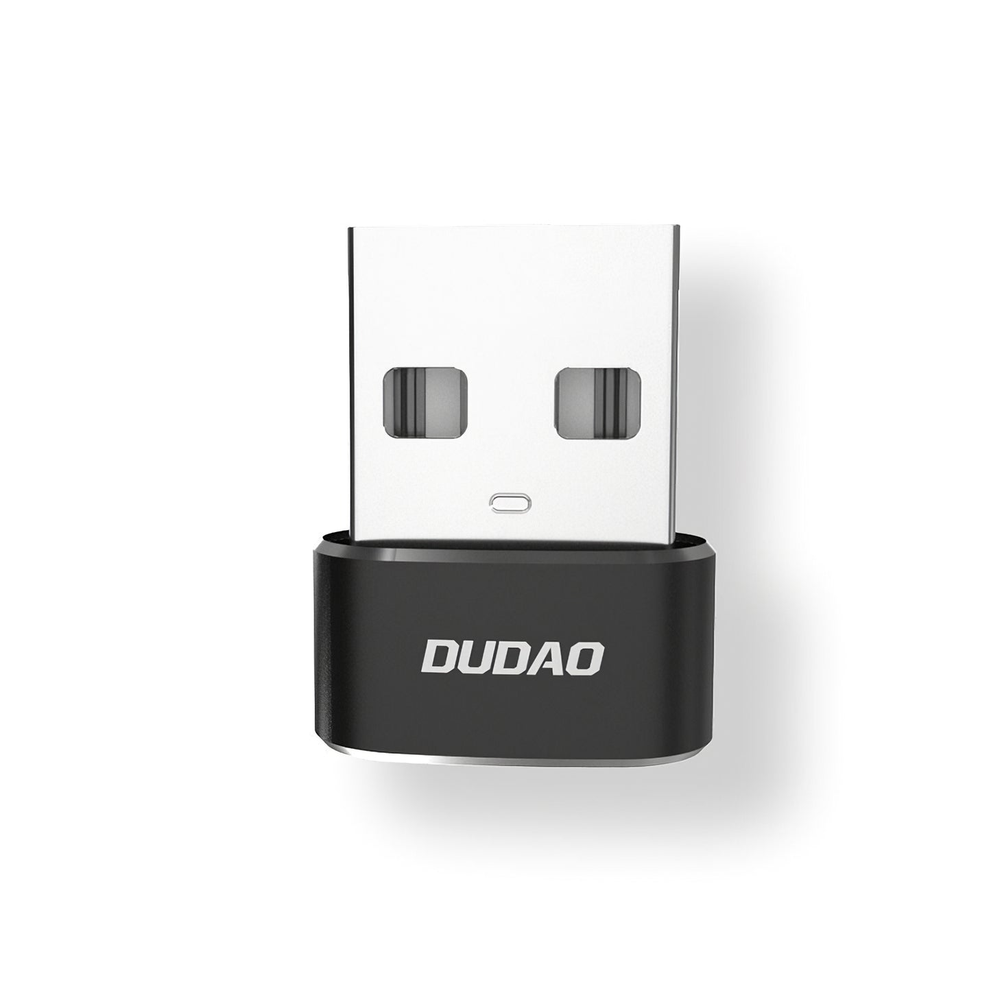 USB-C til USB-A data- og opladningsadapter Dudao L16AC, sort