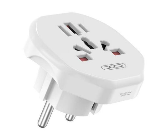 Netværksadapter XO Design WL23 US / UK / AU / FI / CN - Europa, hvid
