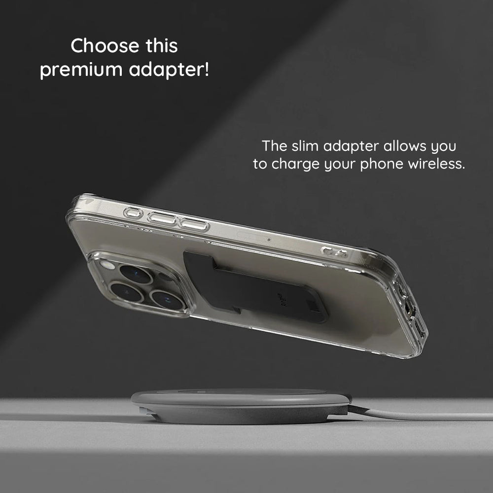 Ringke Quick & Go Telefonadapter til Cykelholder, Sæt med 2 stykker, Sort