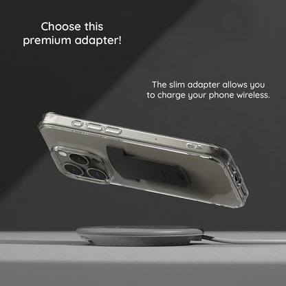 Ringke Quick & Go Telefonadapter til Cykelholder, Sæt med 2 stykker, Sort