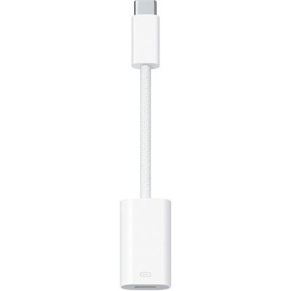 USB-C til Lightning data- og opladningsadapter Apple A2868, hvid MUQX3ZM/A