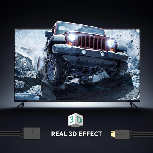 Videoadapter UGREEN 20137, miniHDMI - HDMI, 4K, Sort