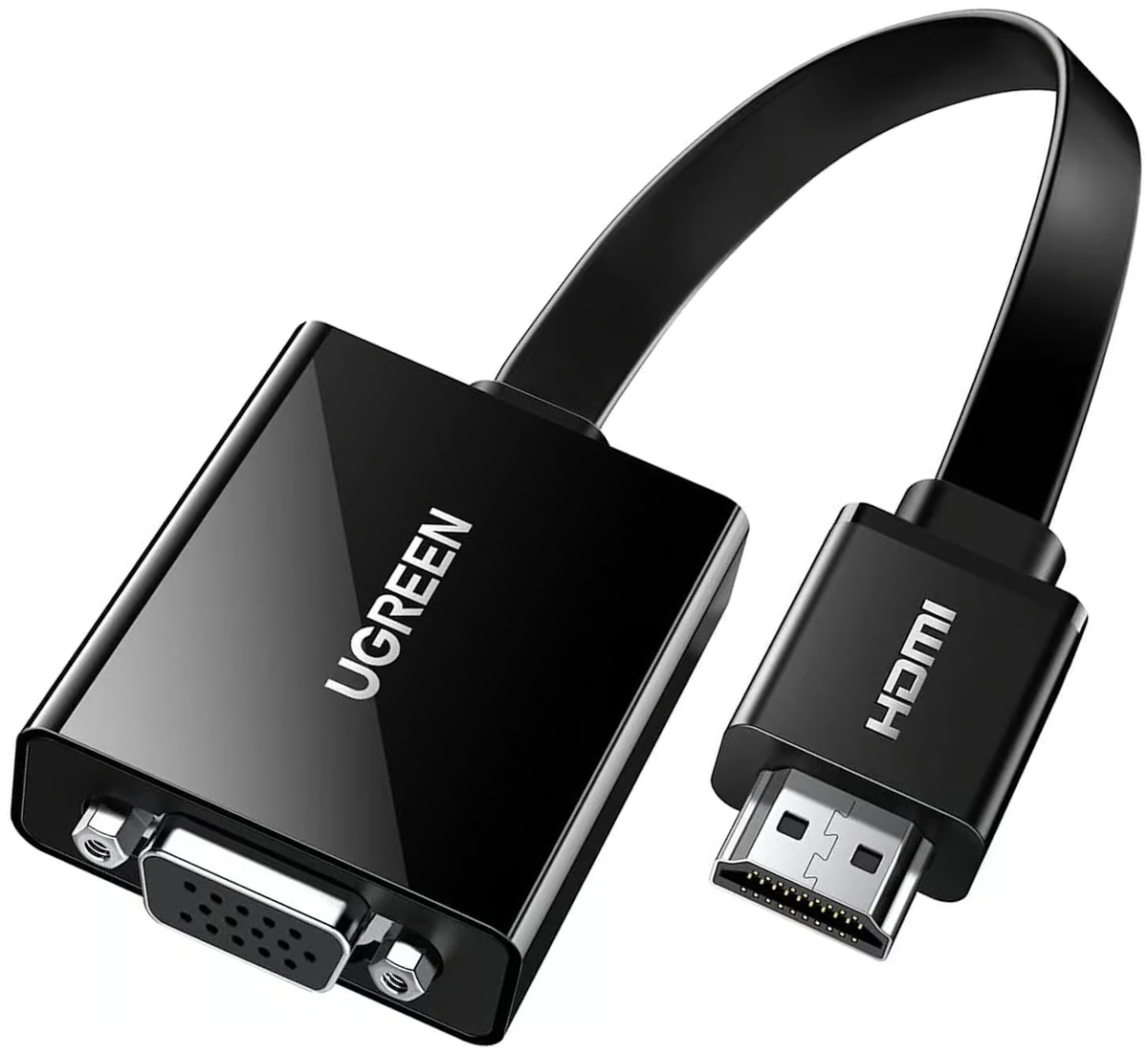 UGREEN CM611 Videoadapter (90813), HDMI - VGA, 1080P, Sort