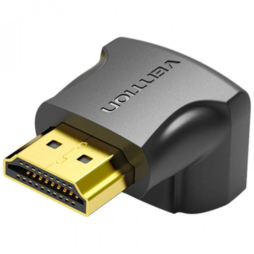 Vention Vinkel Videoadapter, HDMI - HDMI, 4K, Sort AINB0