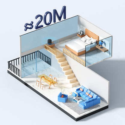 Trådløs adapter McDodo OT-1580, Sort