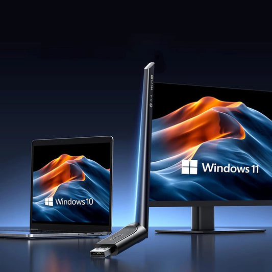 Trådløs adapter UGREEN AX900 (75109), Dual Band, Wi-Fi 6, 600Mbps, Sort