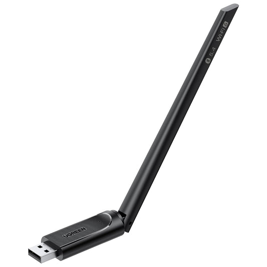 Trådløs adapter UGREEN AX900 (75109), Dual Band, Wi-Fi 6, 600Mbps, Sort