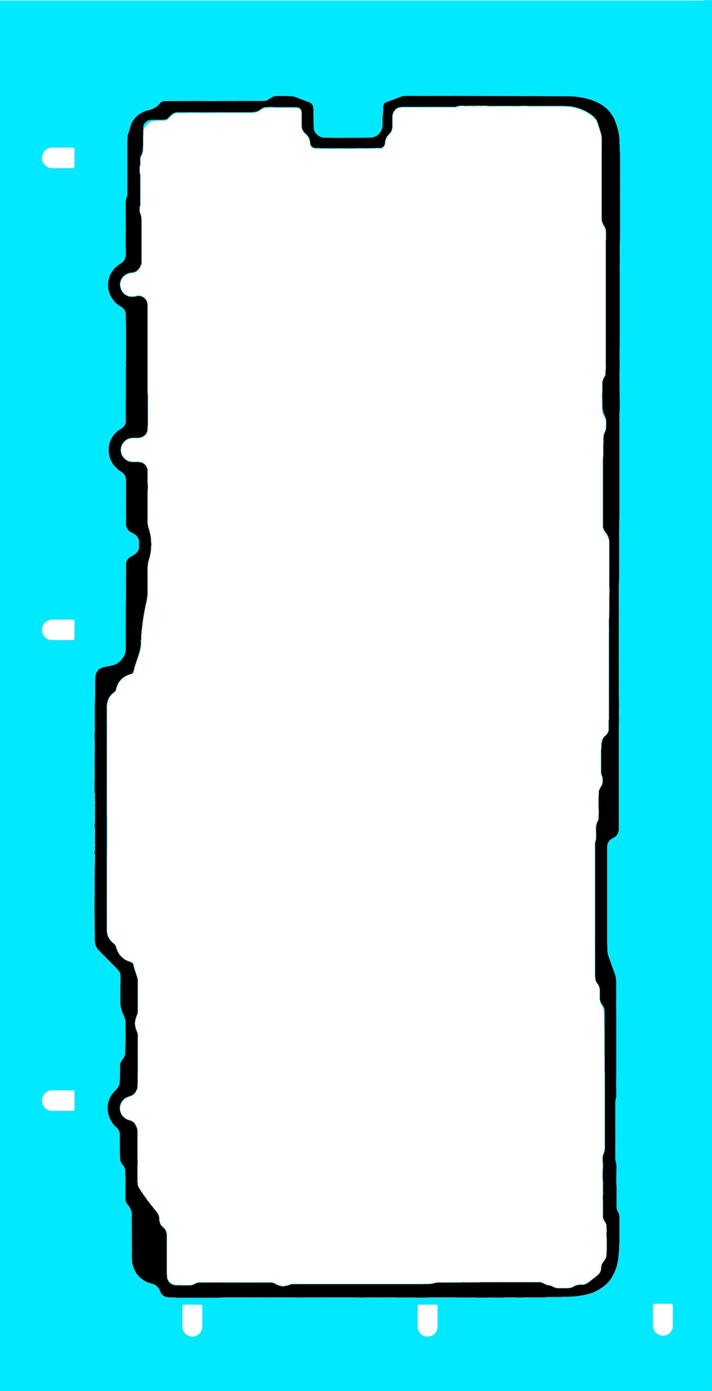 Klæbemiddel til batteridæksel Huawei Mate X7, Type 1, Servicepakke 51630NFS