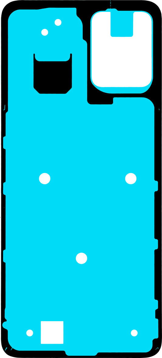 Klæbemiddel til batteridæksel Motorola Moto G23, Servicepakke 5D78C22491
