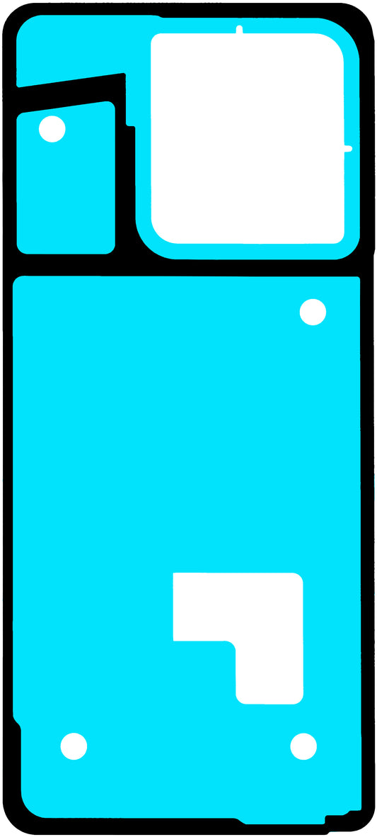 Klæbemiddel til batteridæksel Motorola Moto G Stylus 5G (2025), Servicepakke 5D78C29744