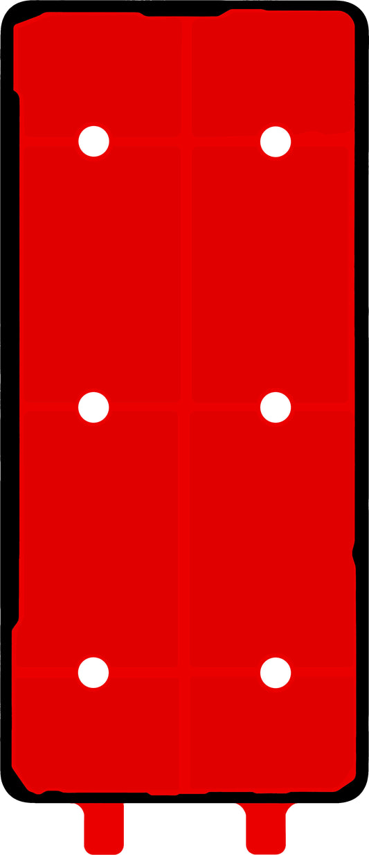 Klæbemiddel til batteridæksel Realme GT 6T, Servicepakke 612717000309