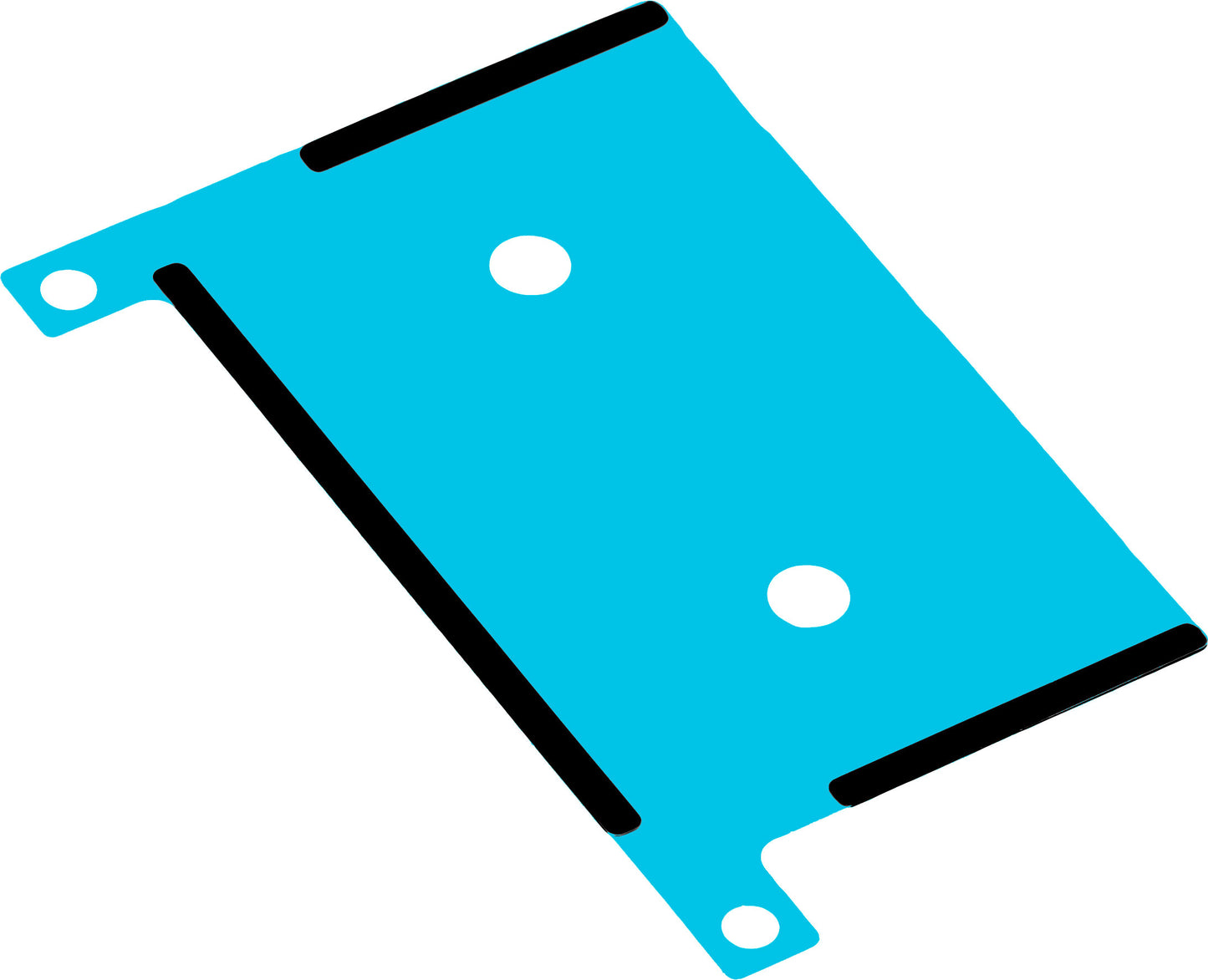 Klæbemiddel til Huawei Mate X7 skærm, Type 6, Indre del, Servicepakke 51630NFJ