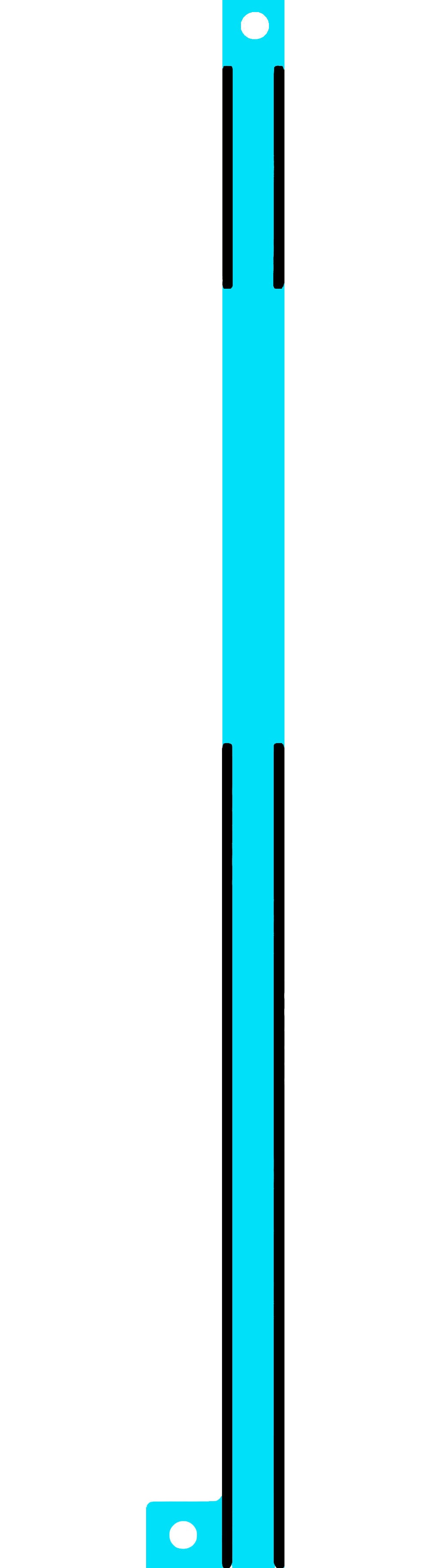 Klæbemiddel til Huawei Mate X7 skærm, Type 15, Under Indre, Servicepakke 51630NAR