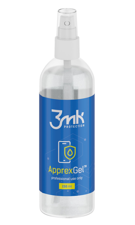 3MK ApprexGel-gel til montering af beskyttelsesfilm af plast/silikone, 150 ml
