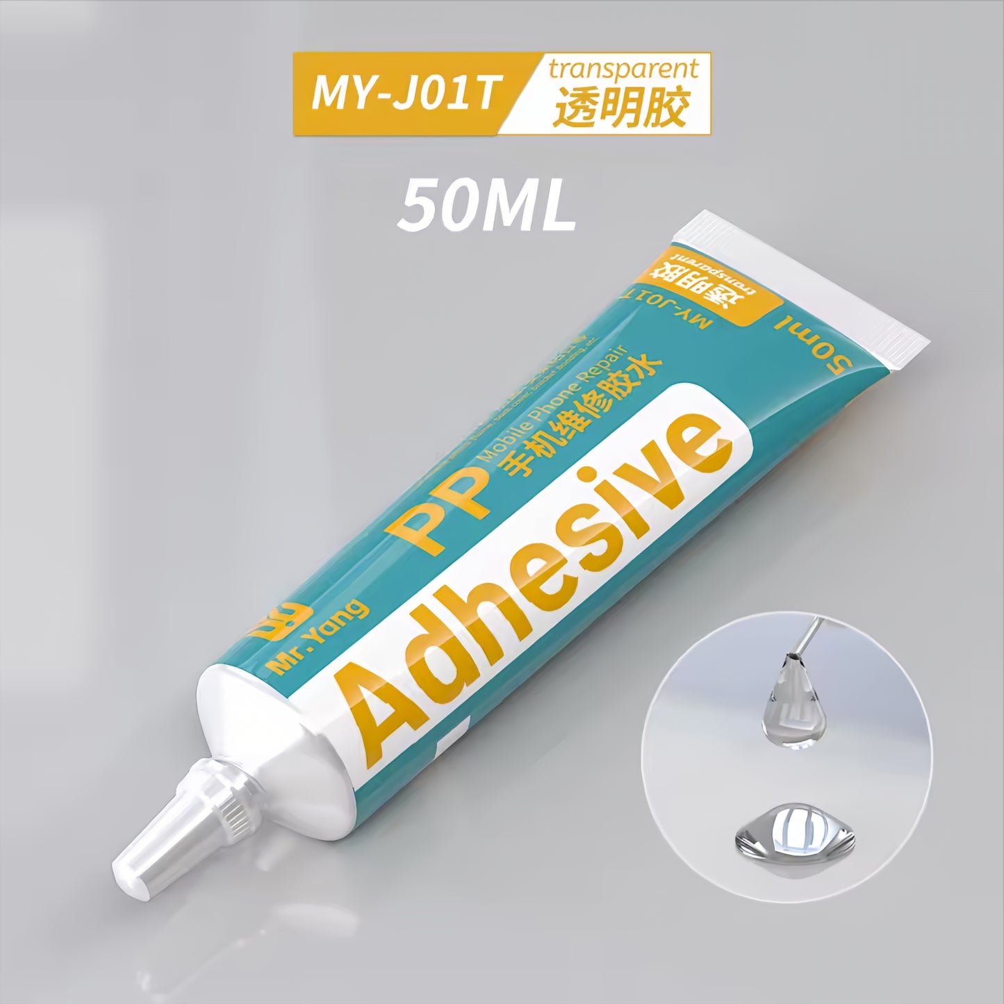 Flydende lim Mr.Yang MY-J01T, 50ml, Transparent