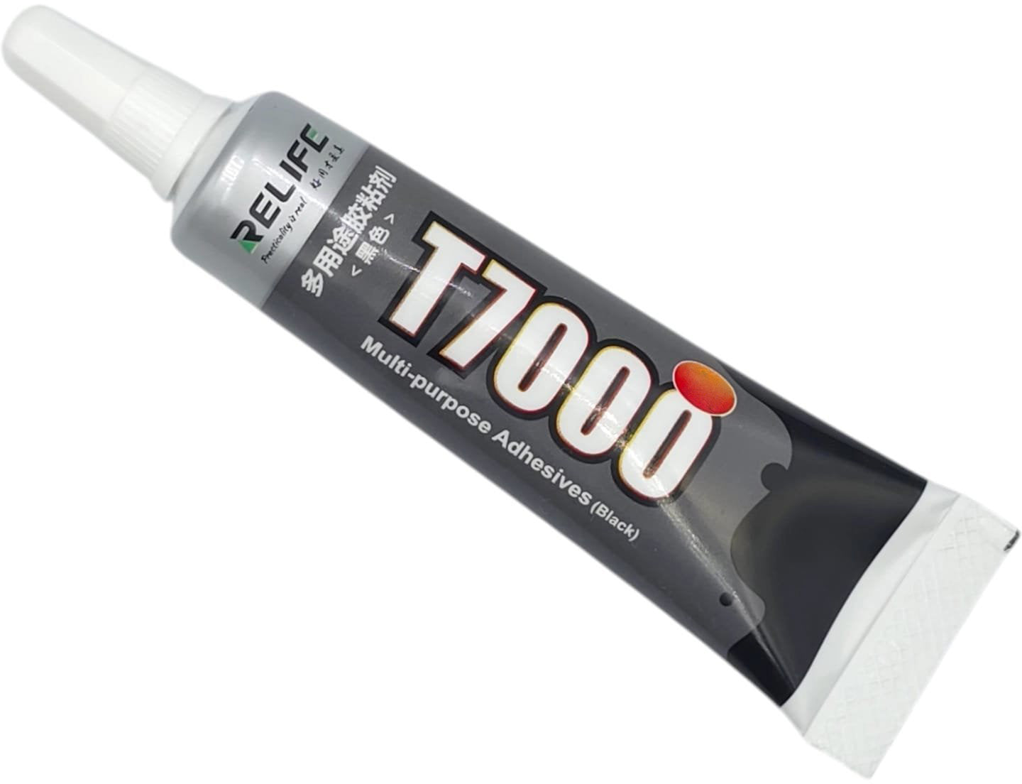 Relife T-7000 Flydende Lim, 110ml, Sort