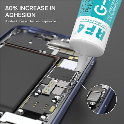 Flydende lim RF4 G-Phone, 60ml, Sort