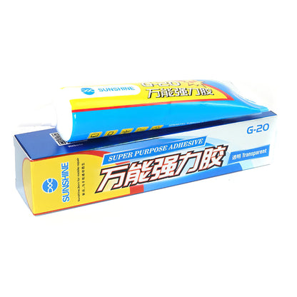 Sunshine G-20 Flydende Lim, 50ml, Transparent
