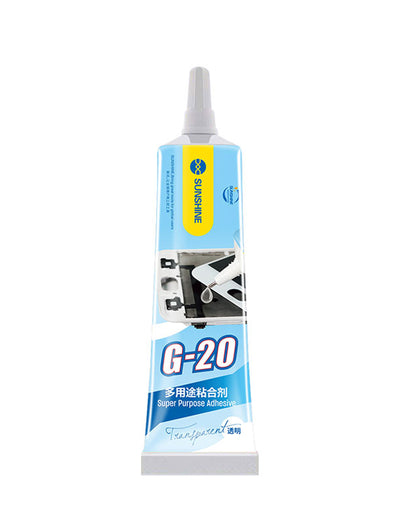 Sunshine G-20 Flydende Lim, 15ml, Transparent