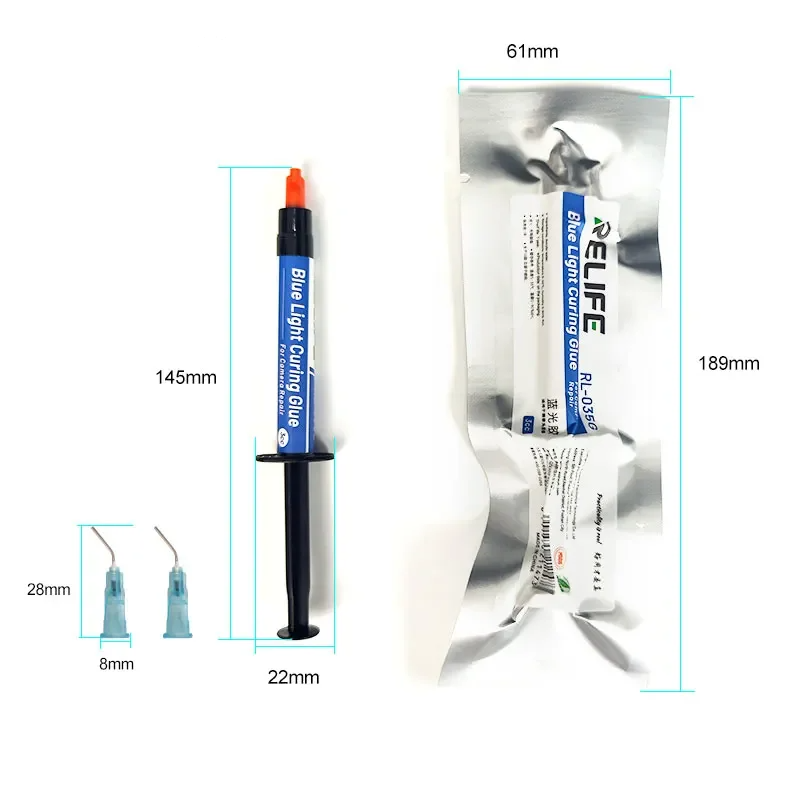 Relife RL-035G UV Flydende Lim til Telefonkamera, 3ml