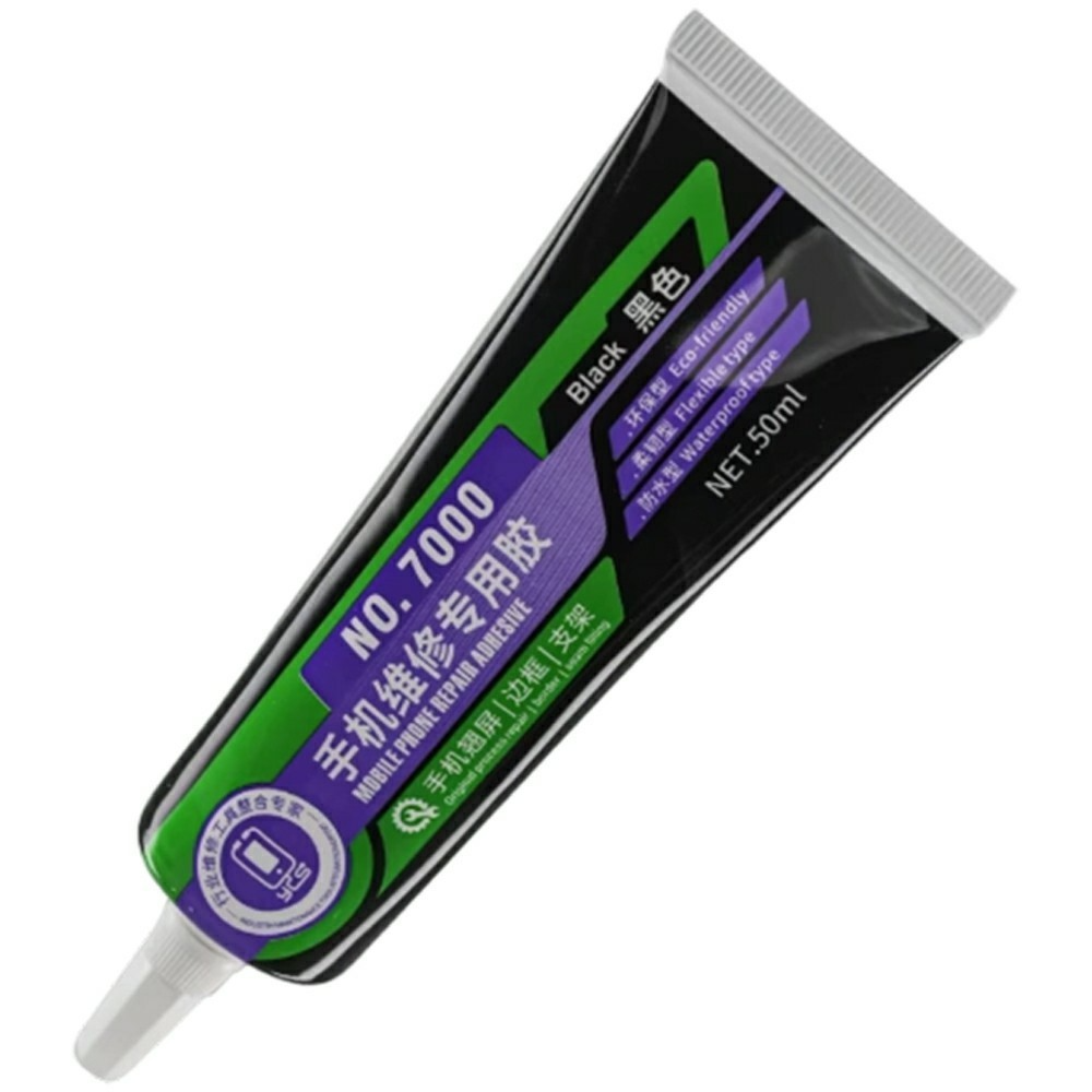 Flydende lim YCS Nr.7000, 50ml, Sort