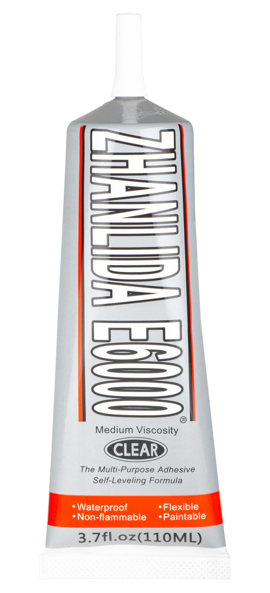 Zhanlida E-6000 Flydende Lim, 110ml, Transparent