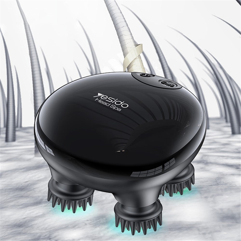 Scalpmassageapparat Yesido MG04, Sort