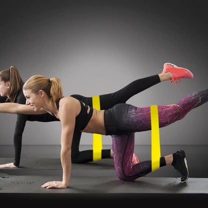 Fitness elastik Techsuit TS-01, sæt med 5 stk., multifarvet
