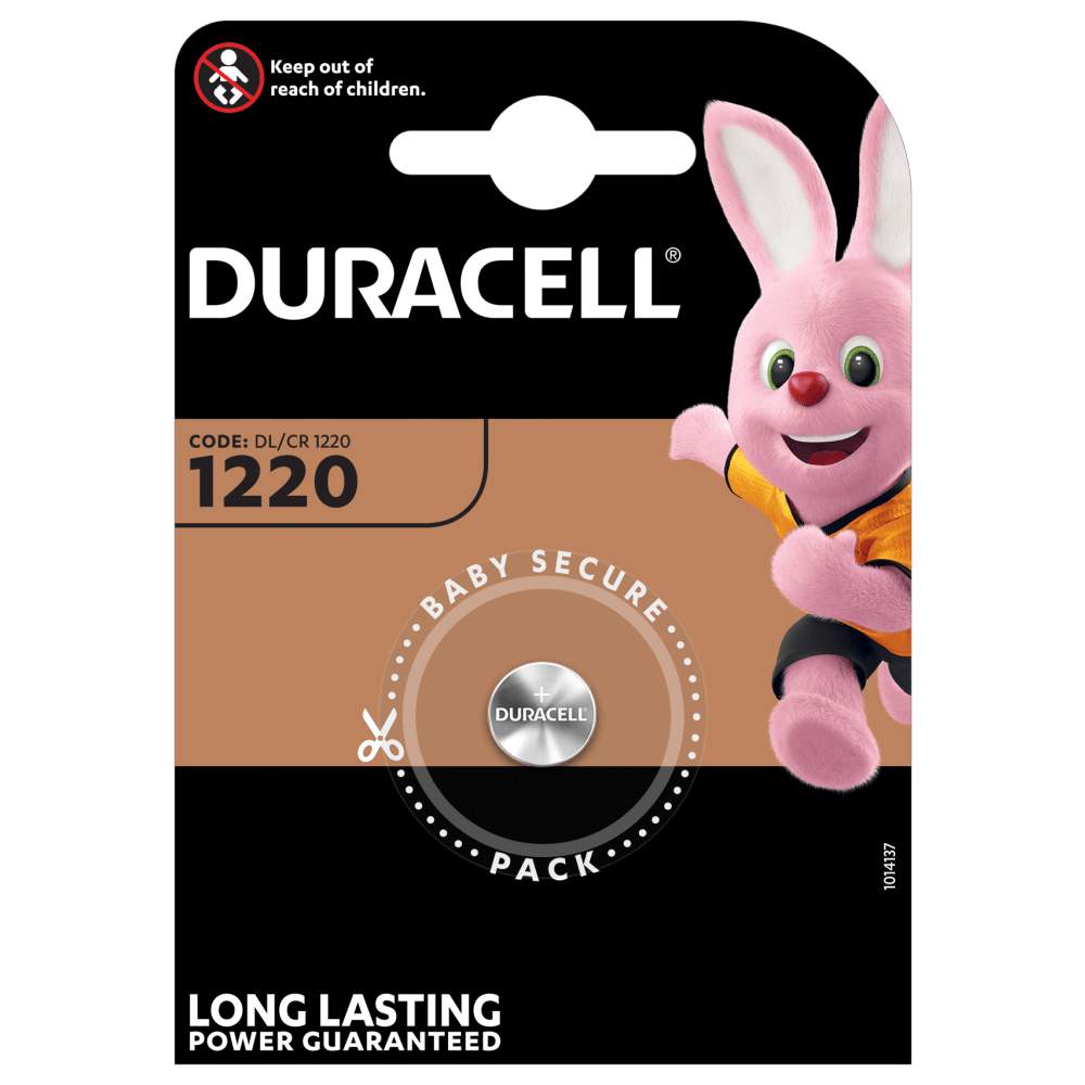 Duracell-batteri, CR1220