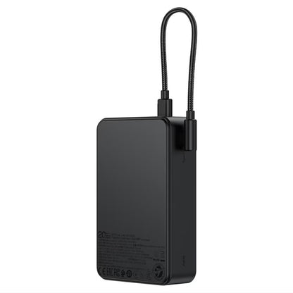 Ekstern batteri Acefast M29, 20000mAh, 22.5W, QC + PD, 1 x USB-A - 2 x USB-C, Sort
