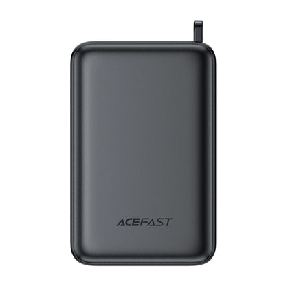 Ekstern batteri Acefast M4, 20000mAh, 67W, PD, 1 x USB-A - 2 x USB-C, Sort