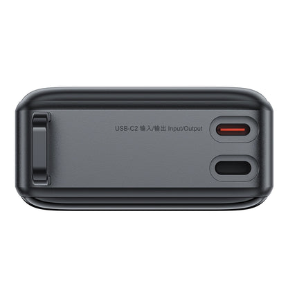 Ekstern batteri Acefast M4, 20000mAh, 67W, PD, 1 x USB-A - 2 x USB-C, Sort