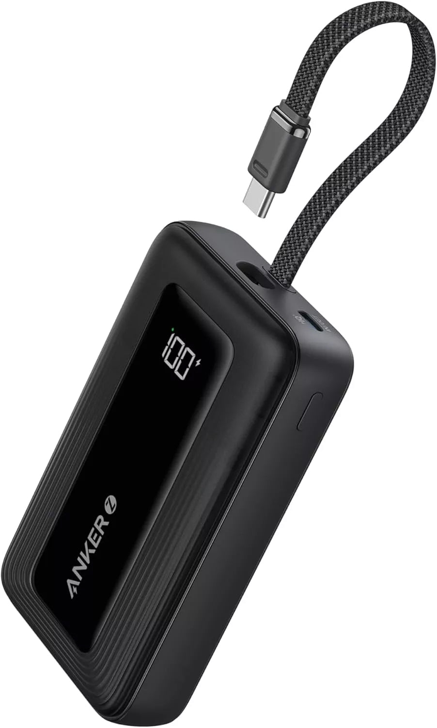 Ekstern batteri Anker Zolo, 20000mAh, 30W, QC + PD, 1 x USB-A - 2 x USB-C, Sort A1689H11
